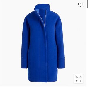 JCrew Blue City Fall / Winter Coat. Size 4.